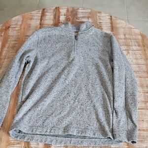 Men's Telluride Quarter-Zip Sweater Pullover - Gray Size M